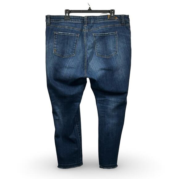 Kut from the Kloth Emma Ankle Straight Jean Size‎ 18W Plus Size Mid Rise Casual - Picture 2 of 5